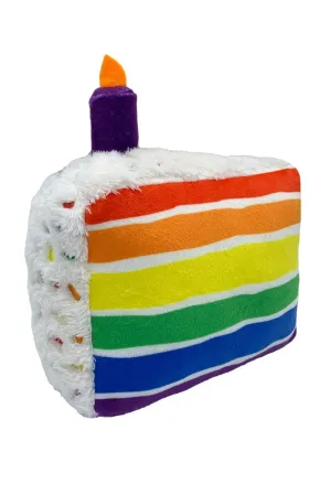Huxley and Kent Funfetti Cake Plush Dog Toy