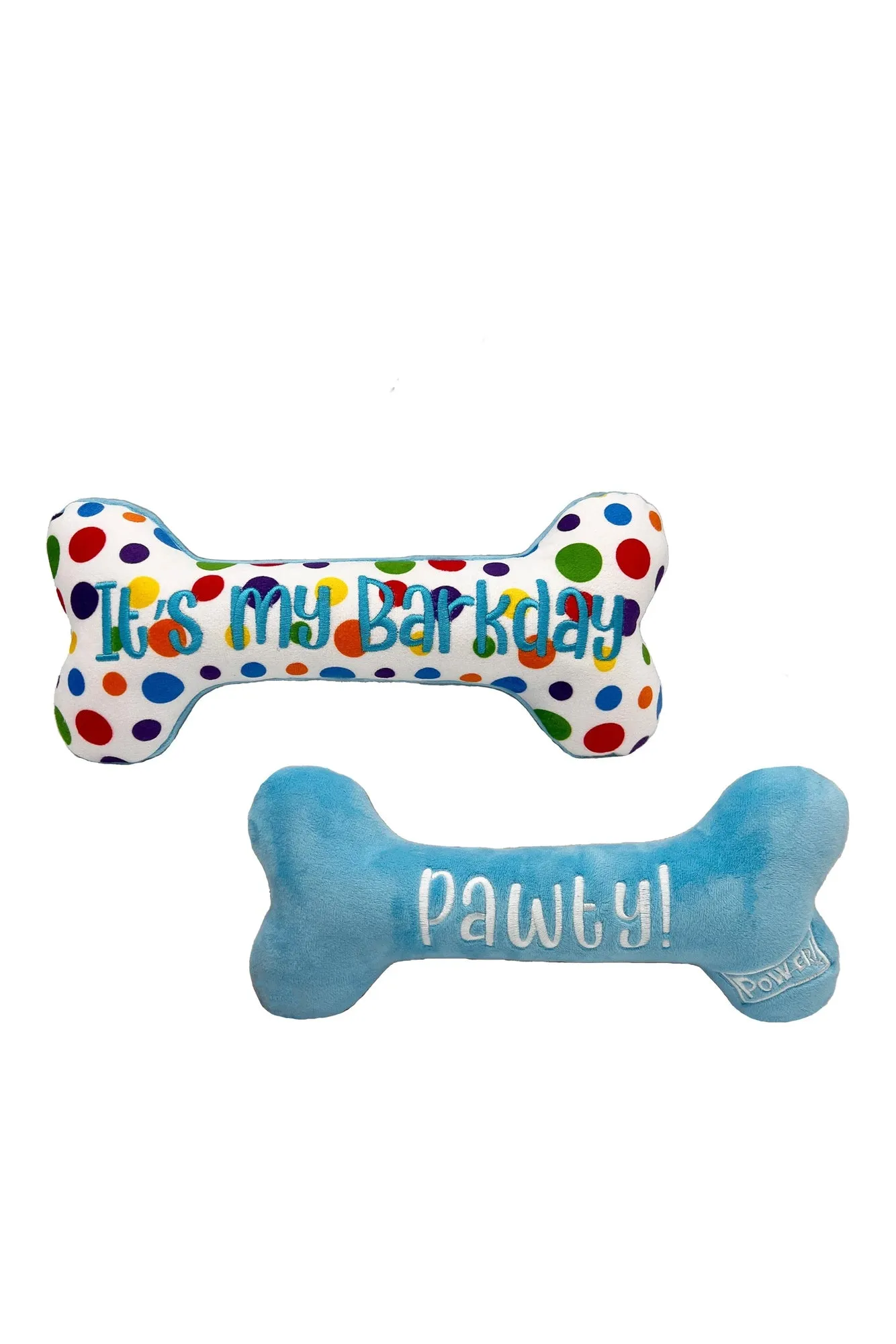Huxley and Kent It's My Barkday Bone Dog Toy