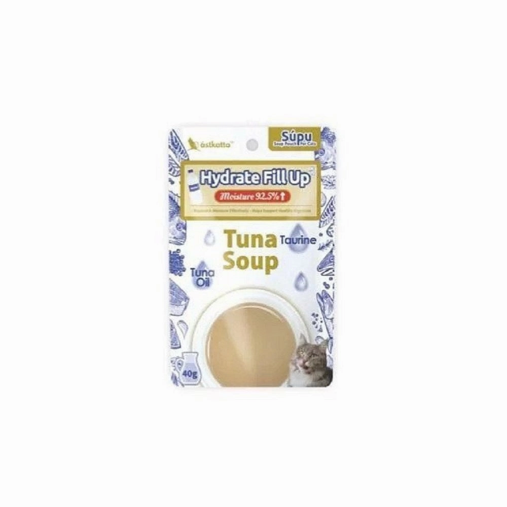 Hydrate Fill Up Tuna Soup Cat Pouch