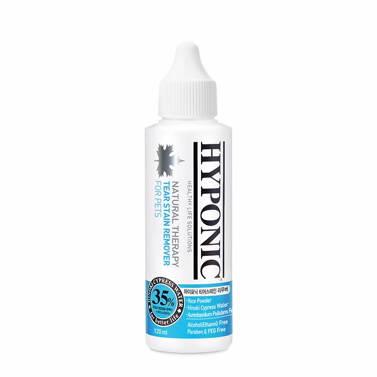 Hyponic - Tear Stain Remover For Dogs & Cats 120ml