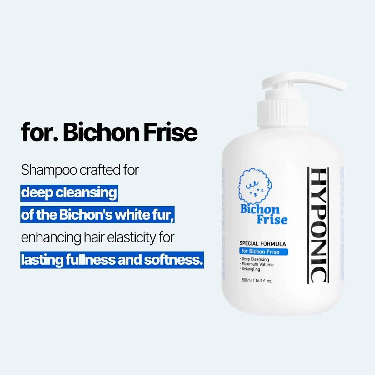 HYPONIC Breed Shampoo (For Bichon Frise)