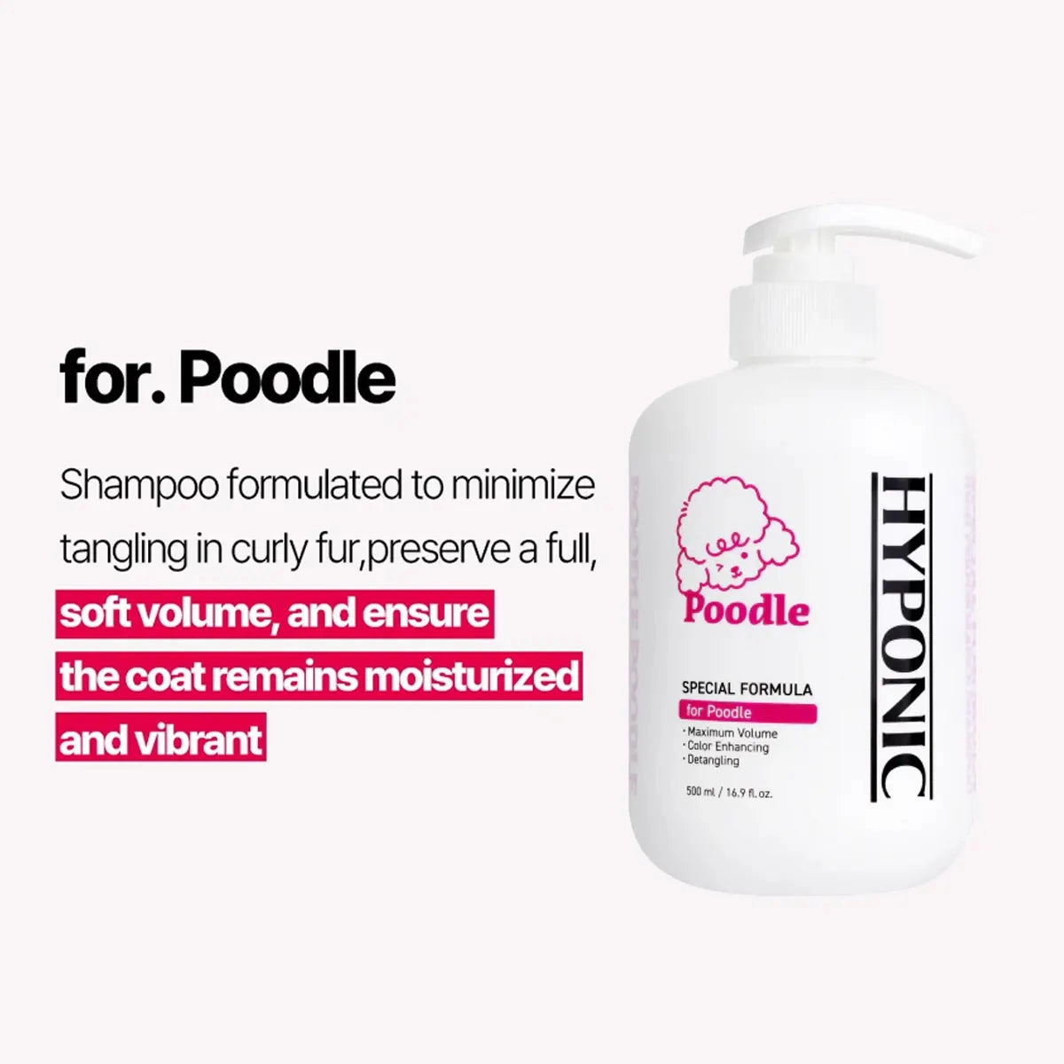 HYPONIC Breed Shampoo (For Poodle)