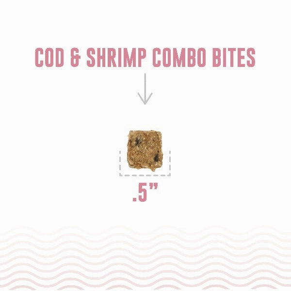 Icelandic  Cod & Shrimp Combo Bites Fish Dog Treats (SPECIAL ORDER ITEM)