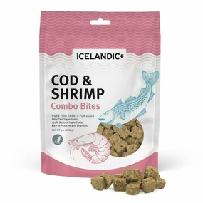 Icelandic  Cod & Shrimp Combo Bites Fish Dog Treats (SPECIAL ORDER ITEM)