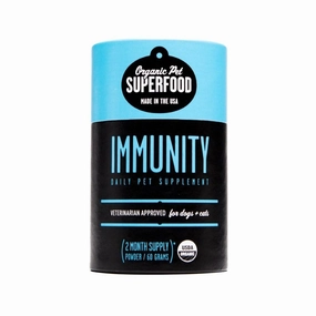 Immune Support Powdered Mushroom Pet Supplement