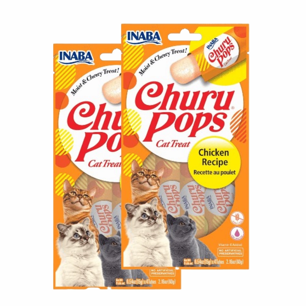 INABA Churu Pops Chicken Flavour Cat Treat