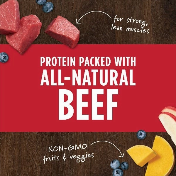 Instinct Raw Boost Mixers All Natural Beef Recipe Dog Food Topper, 6oz