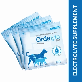 Intas Ordelyte Powder Electrolyte Suppement for Dogs and Cats