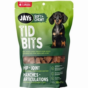 Jay's Soft   Chewy Tid Bits Hip & Joint Liver Dog Treats