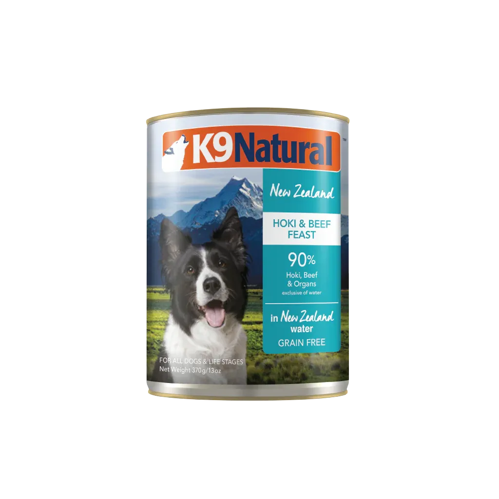 K9 Natural Canned Dog Food - Hoki & Beef Feast