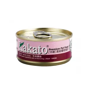 Kakato - Beef Mousse (Dogs & Cats) canned 70g