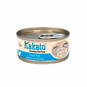 Kakato - Complete Diet Tinned Food for Cats - Ocean Fish 70g