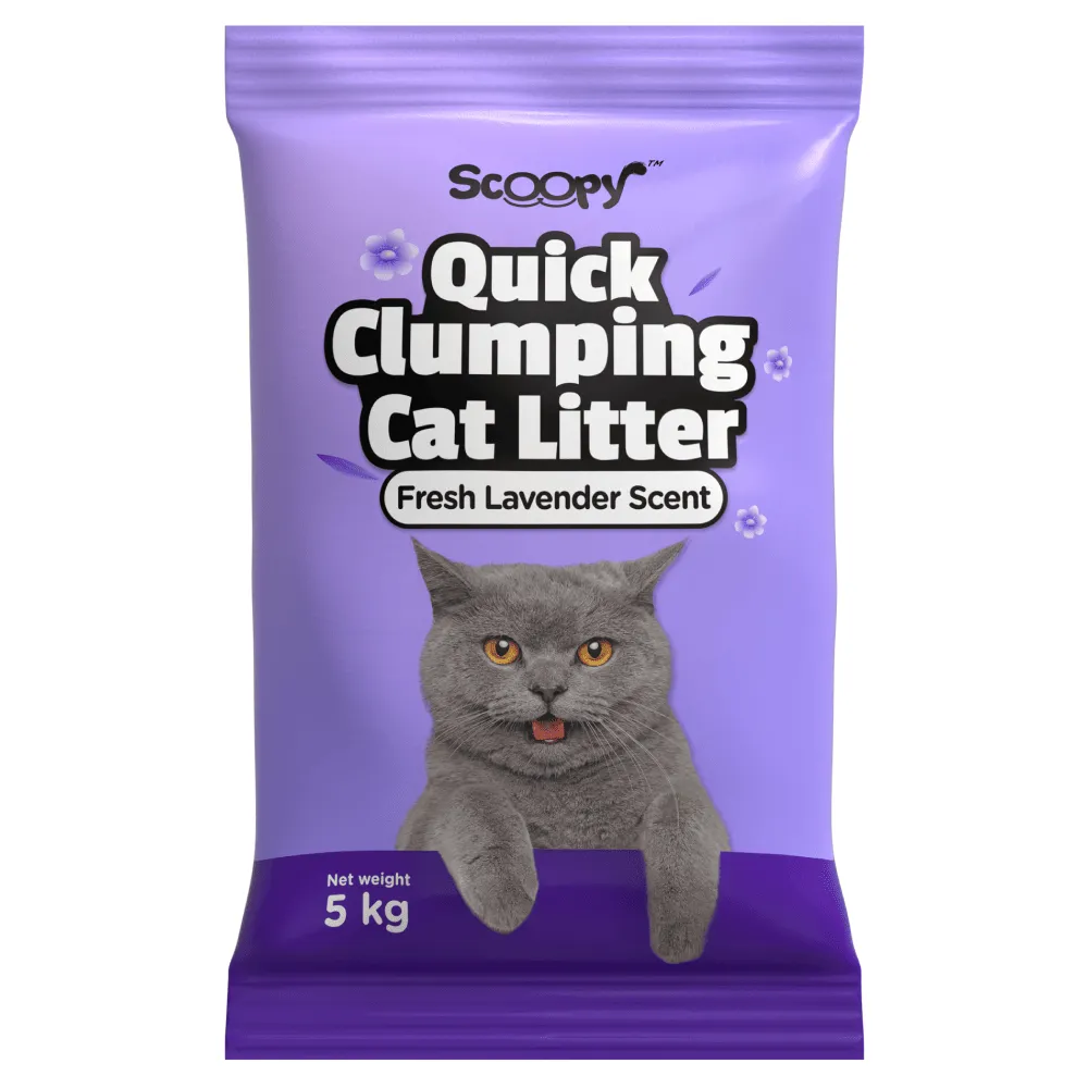 Kennel Kitchen Fish Gravy All Life Stage Wet Food, Scoopy Lavender Natural Brown Sand Cat Litter Combo