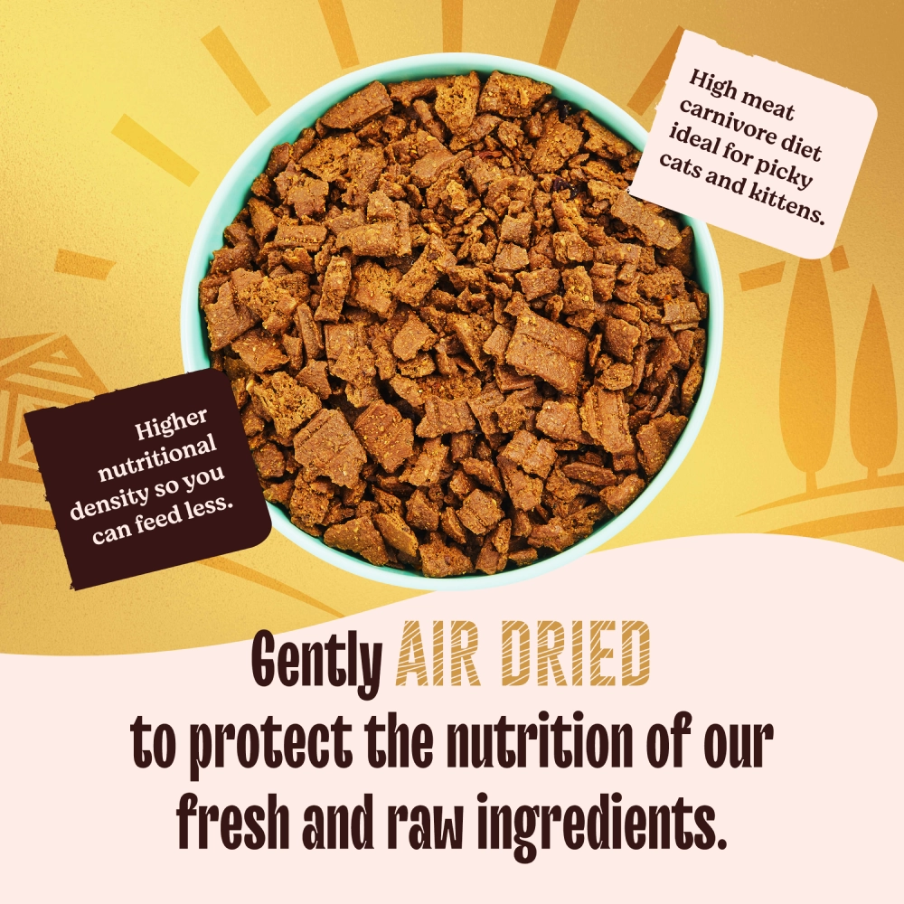 Kennel Kitchen Air Dried Chicken and Mackerel for Cat Dry Food (All Life Stage)