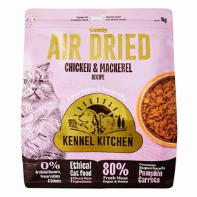 Kennel Kitchen Air Dried Chicken and Mackerel for Cat Dry Food (All Life Stage)