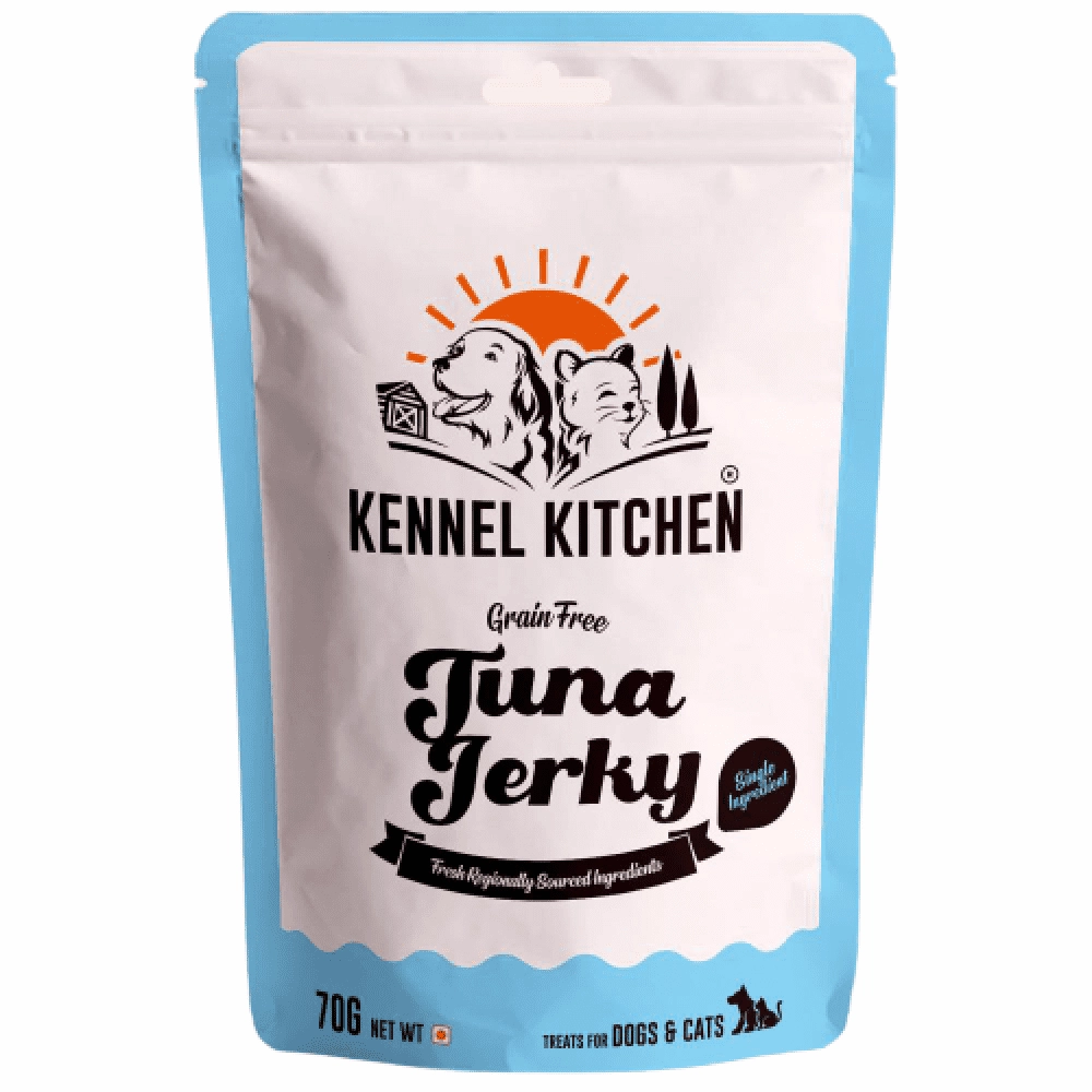 Kennel Kitchen Air Dried Tuna Fish Jerky Dog and Cats Treats
