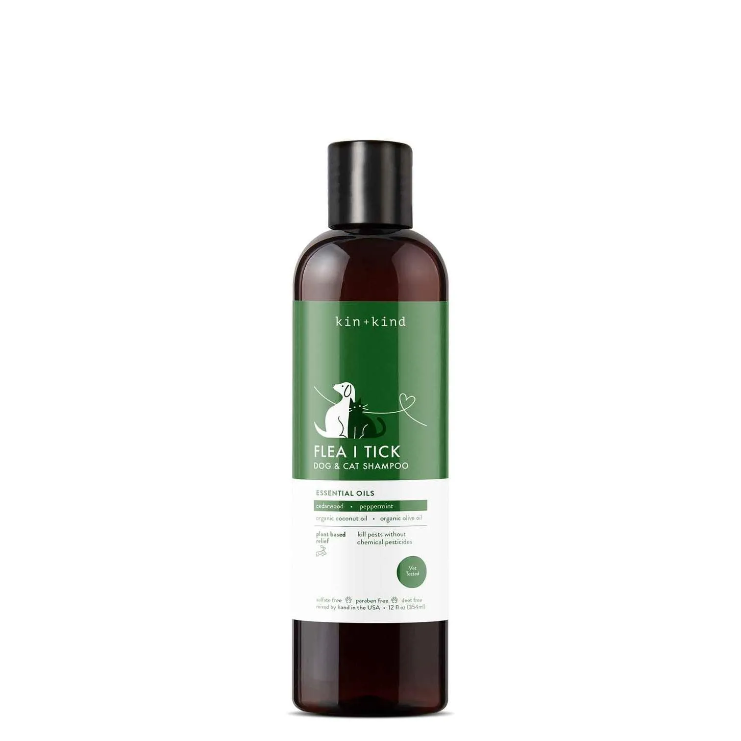 Kin   Kind Flea & Tick Shampoo 12 oz.