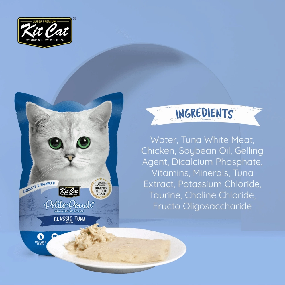 Kit Cat Classic Tuna Cat Wet Food (Buy 2 Get 1 Free)