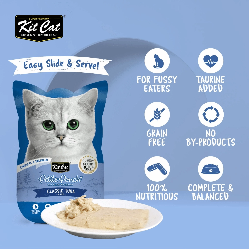 Kit Cat Classic Tuna Cat Wet Food (Buy 2 Get 1 Free)