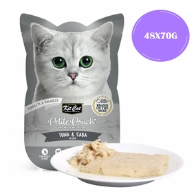 Kit Cat Tuna and Saba in Aspic Cat Wet Food