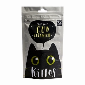 Kittos Purr Fect Cod Sandwich Cat Treat