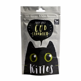 Kittos Purr Fect Cod Sandwich Cat Treat