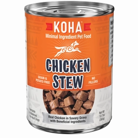 KOHA Grain & Potato Free Chicken Stew Canned Dog Food