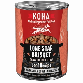 KOHA Lone Star Brisket Canned Dog Food