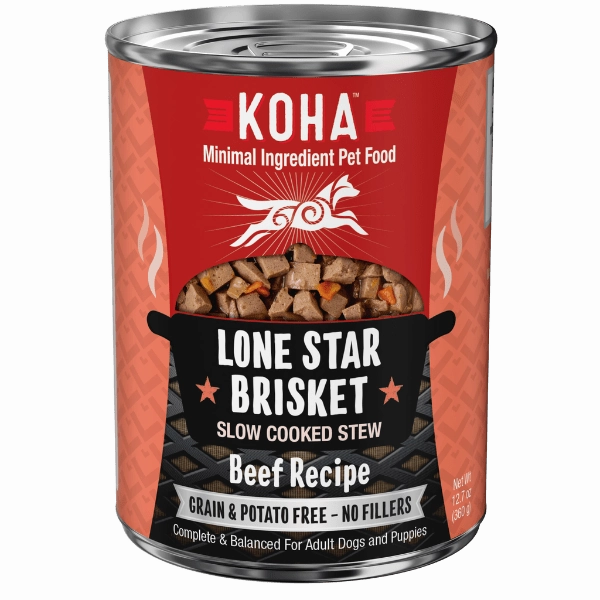 KOHA Lone Star Brisket Canned Dog Food