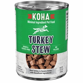 KOHA Turkey Stew Canned Dog Food