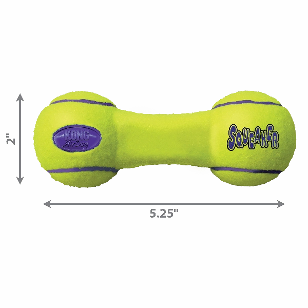 KONG Airdog Squeaker Dumbell Dog Toy