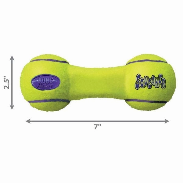 KONG Airdog Squeaker Dumbell Dog Toy