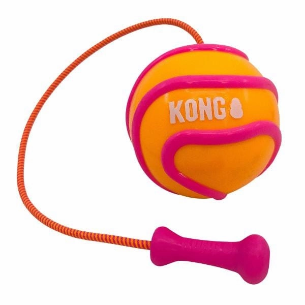 KONG Bunji High-Viz Ball Dog Toy