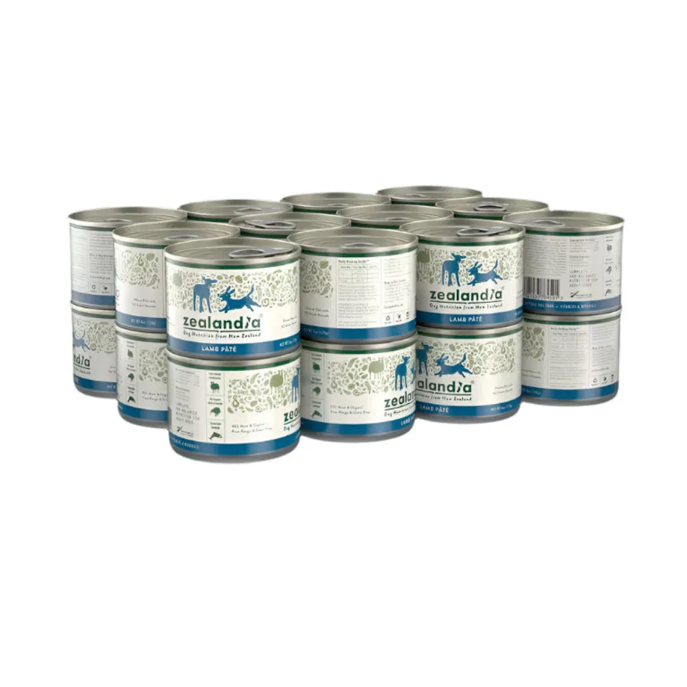 Lamb Pate Staple with Green Mussels Adult Dog Can