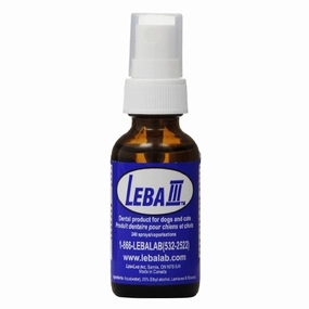 Leba III Dental Care - Dental Spray with Dropper - 1 oz