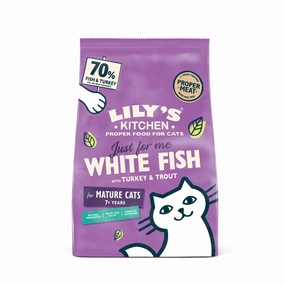 Lily's Kitchen - Dry Food For Cats - Fish & Turkey Senior Dry Food 800g