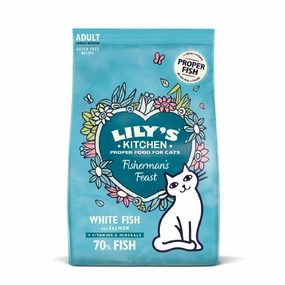 Lily's Kitchen - Dry Food For Cats - White Fish & Salmon Dry Food 2kg