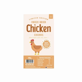 Limited Edition Freeze Dried Chicken Breast Treats for Dogs & Cats