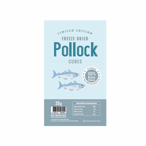 Limited Edition Freeze Dried Pollock Treats for Dogs & Cats