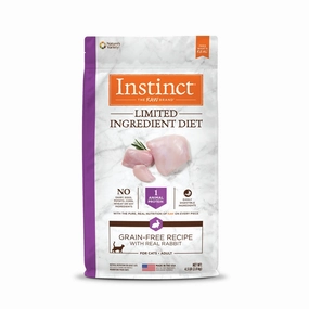 Limited Ingredient Diet Grain Free Kibble Cat Dry Food - Rabbit