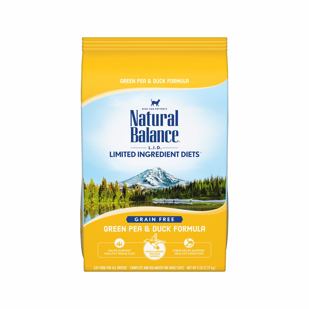Limited Ingredient Diets Grain Free Adult Cat Dry Food - Duck & Green Pea