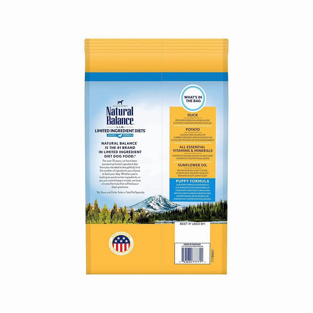 Limited Ingredient Diets Grain Free Puppy Dry Food - Duck & Potato
