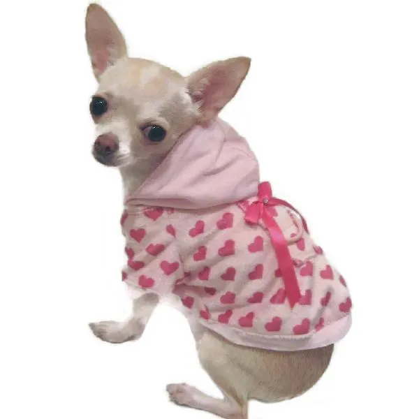 Little Lover Minky Dog Hoodie