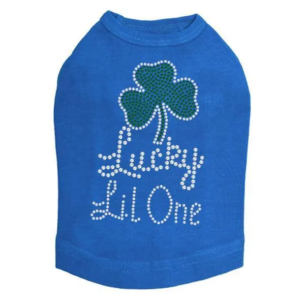Lucky Lil One Rhinestone Dog Tank