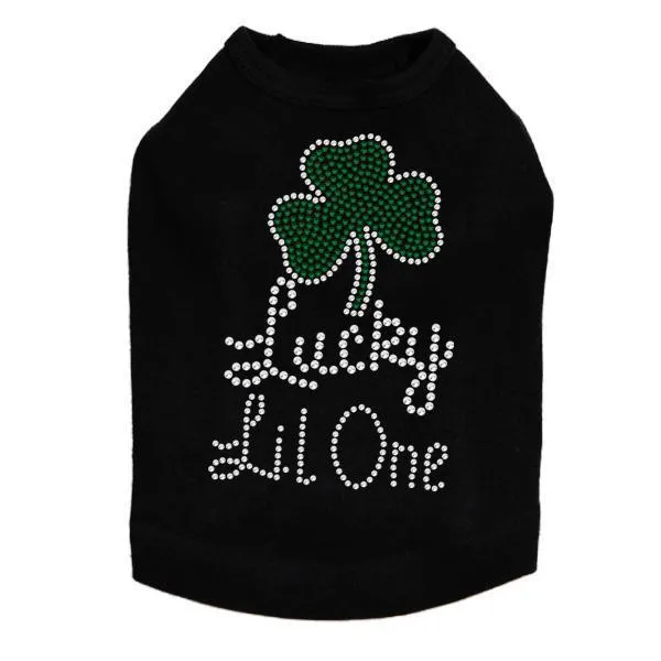 Lucky Lil One Rhinestone Dog Tank