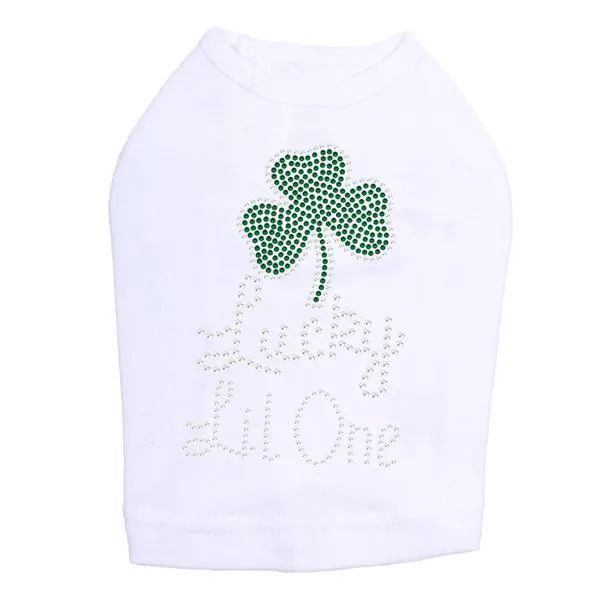 Lucky Lil One Rhinestone Dog Tank