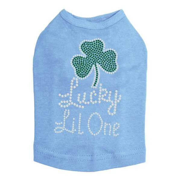 Lucky Lil One Rhinestone Dog Tank