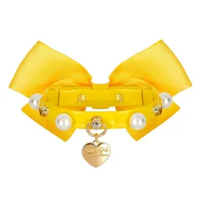 Luna Moongirl Dog Collar Lemon