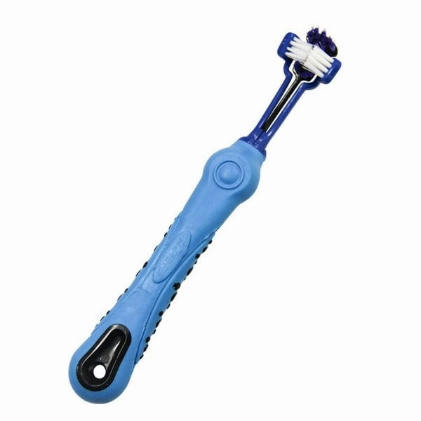 M-PETS 3 Headed Toothbrush