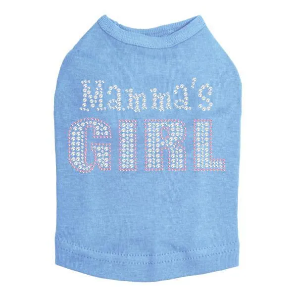 Mamma's Girl Rhinestone Dog Tank